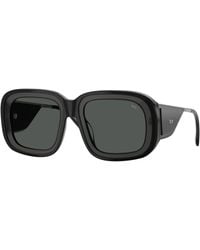 DIESEL - Dl2015U 204487 Sunglasses Acetate Squared Normal - Lyst