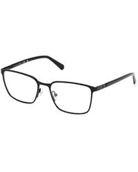 Guess - Gu50243 002 Optical Frames Metal Squared Normal - Lyst
