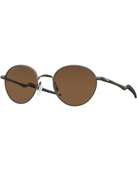 Oakley - Oo4146 Terrigal 414607 Sunglasses Metal Copper Round Normal - Lyst