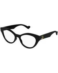 Gucci - Gg0959O 001 Optical Frames Acetate Transparent Cat Eye - Lyst