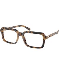 Michael Kors - Mk4130 Yellowstone 4006 Optical Frames Acetate Squared Normal - Lyst