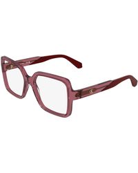 Calvin Klein - Ckj26613 600 Optical Frames Acetate Squared Normal - Lyst