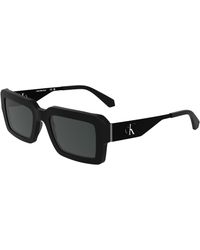 Calvin Klein - Ckj25606S 001 Sunglasses Acetate Squared Normal - Lyst