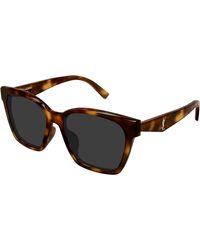 Saint Laurent - Sl M171/F 003 Sunglasses Acetate Squared - Lyst