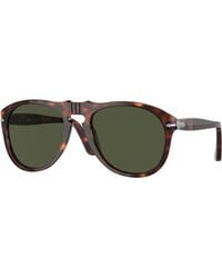 Persol - Po0649 24/31 Sunglasses Acetate Pilot Normal - Lyst