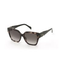 Blumarine - Sbm905 07Ux Sunglasses Acetate Squared Normal Nuanced - Lyst
