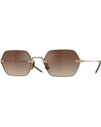 Oliver Peoples - Ov1353St Tk-13 5035Q1 Sunglasses Titanium Squared Normal - Lyst
