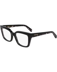Ferragamo - Sf3010 004 Optical Frames Acetate Squared Normal - Lyst