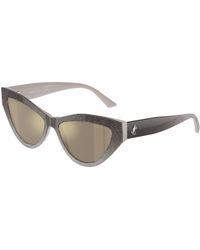 Jimmy Choo - Jc5004 50465A Sunglasses Acetate Cat Eye Normal Mirror - Lyst