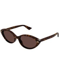 Gucci - Gg2110S 002 Sunglasses Acetate Cat Eye - Lyst