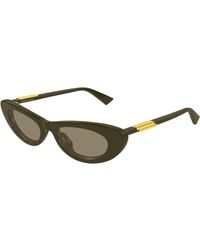 Bottega Veneta - Bv1447S 005 Sunglasses Acetate Cat Eye - Lyst