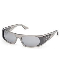 Gcds - Gd0073 20C Sunglasses Acetate Smoke Squared Normal - Lyst