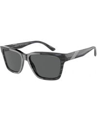Emporio Armani - Ea4177 531087 Sunglasses Plastic Squared Normal - Lyst