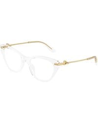 Dolce & Gabbana - Dg3428 3133 Optical Frames Acetate Butterfly Normal - Lyst