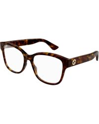 Gucci - Gg1340O 002 Optical Frames Plastic Squared - Lyst