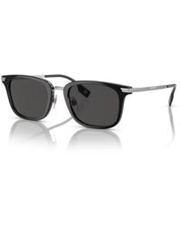 Burberry - Be4395 Peter 300187 Sunglasses Injected Squared Normal - Lyst