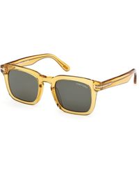 Tom Ford - Ft0751 Dax 39N Sunglasses Acetate Squared Normal - Lyst
