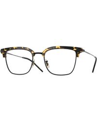 Oliver Peoples - Ov1354T Tk-12 5062 Optical Frames Titanium Transparent Squared Normal - Lyst
