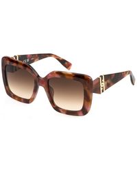 Furla - Sfu883 01Gq Sunglasses Acetate Squared Normal Shaded - Lyst