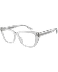 Emporio Armani - Ea3256U 6250 Optical Frames Acetate Cat Eye Normal - Lyst
