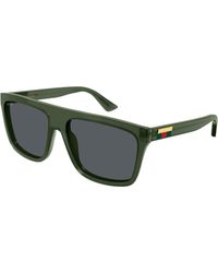 Gucci - Gg0748S 011 Sunglasses Injected Squared - Lyst