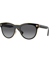 Versace - Ve2198 1002T3 Sunglasses Metal Pantos Polarized Shaded - Lyst