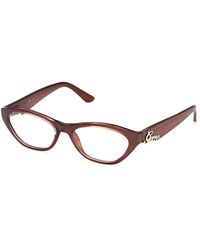 Guess - Gu50389 50 Optical Frames Injected Cat Eye Normal - Lyst