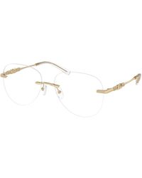 Michael Kors - Mk3077 Kyoto 1014 Optical Frames Metal Round Normal - Lyst