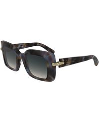 Longchamp - Lo776S 430 Sunglasses Acetate Squared Normal - Lyst