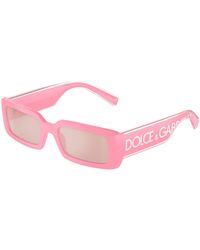 Dolce & Gabbana - Dg6187 3262/5 Sunglasses Injected Squared Normal - Lyst