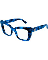 Balenciaga - Bb0297O 004 Optical Frames Acetate Squared - Lyst