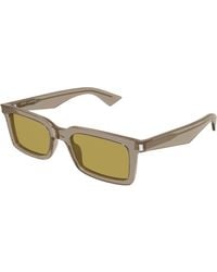 Saint Laurent - Sl 860 005 Sunglasses Acetate Squared - Lyst