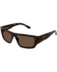 Balenciaga - Bb0366S 002 Sunglasses Acetate Squared - Lyst