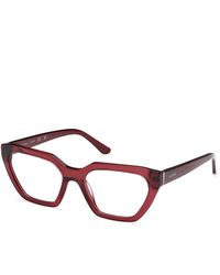 Guess - Gu50176 069 Optical Frames Acetate Geometric Normal - Lyst