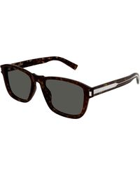 Saint Laurent - Sl 710 002 Sunglasses Acetate Squared - Lyst