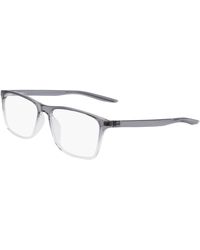 Nike - 7125 035 Optical Frames Plastic Squared Normal Photochromatic - Lyst