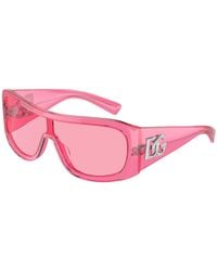 Dolce & Gabbana - Dg4454 314884 Sunglasses Acetate Squared Normal - Lyst