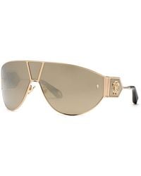 Roberto Cavalli - Src093 300G Sunglasses Metal Mask Normal Mirror - Lyst