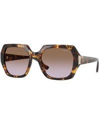 Vogue Eyewear - Vo5612Sb 317968 Sunglasses Nylon Geometric Normal Shaded - Lyst
