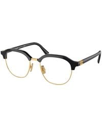 Miu Miu - Mu 10Xv 16K1O1 Optical Frames Acetate Transparent Pantos Normal - Lyst