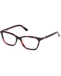 Guess - Gu50310 071 Optical Frames Acetate Squared Normal - Lyst