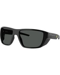 FERRARI SCUDERIA - Fz6012U 501/87 Sunglasses Injected Squared Normal - Lyst