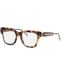 Philipp Plein - Vpp125S Plein Queen 0Kha Optical Frames Acetate Squared - Lyst