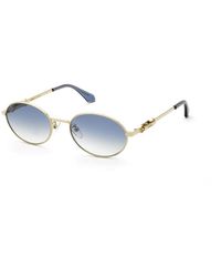 Twinset - Stw151 594 Sunglasses Metal Geometric Normal Nuanced - Lyst