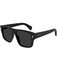 McQueen - Am0550S 001 Sunglasses Acetate Squared - Lyst
