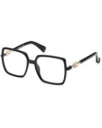 Max Mara - Mm5108-H 001 Optical Frames Injected Squared Normal - Lyst