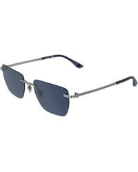 Lacoste - L282S 038 Sunglasses Metal Squared Normal - Lyst