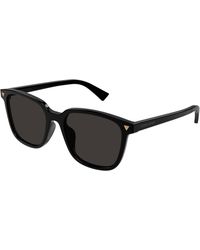 Bottega Veneta - Bv1255Sa 001 Sunglasses Acetate Squared Normal - Lyst