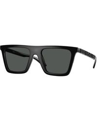 Versace - Ve4468U Gb1/87 Sunglasses Nylon Squared Normal - Lyst