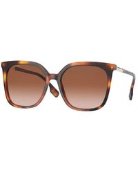 Burberry - Be4347 Emily 331613 Sunglasses Plastic Squared Normal Shaded - Lyst